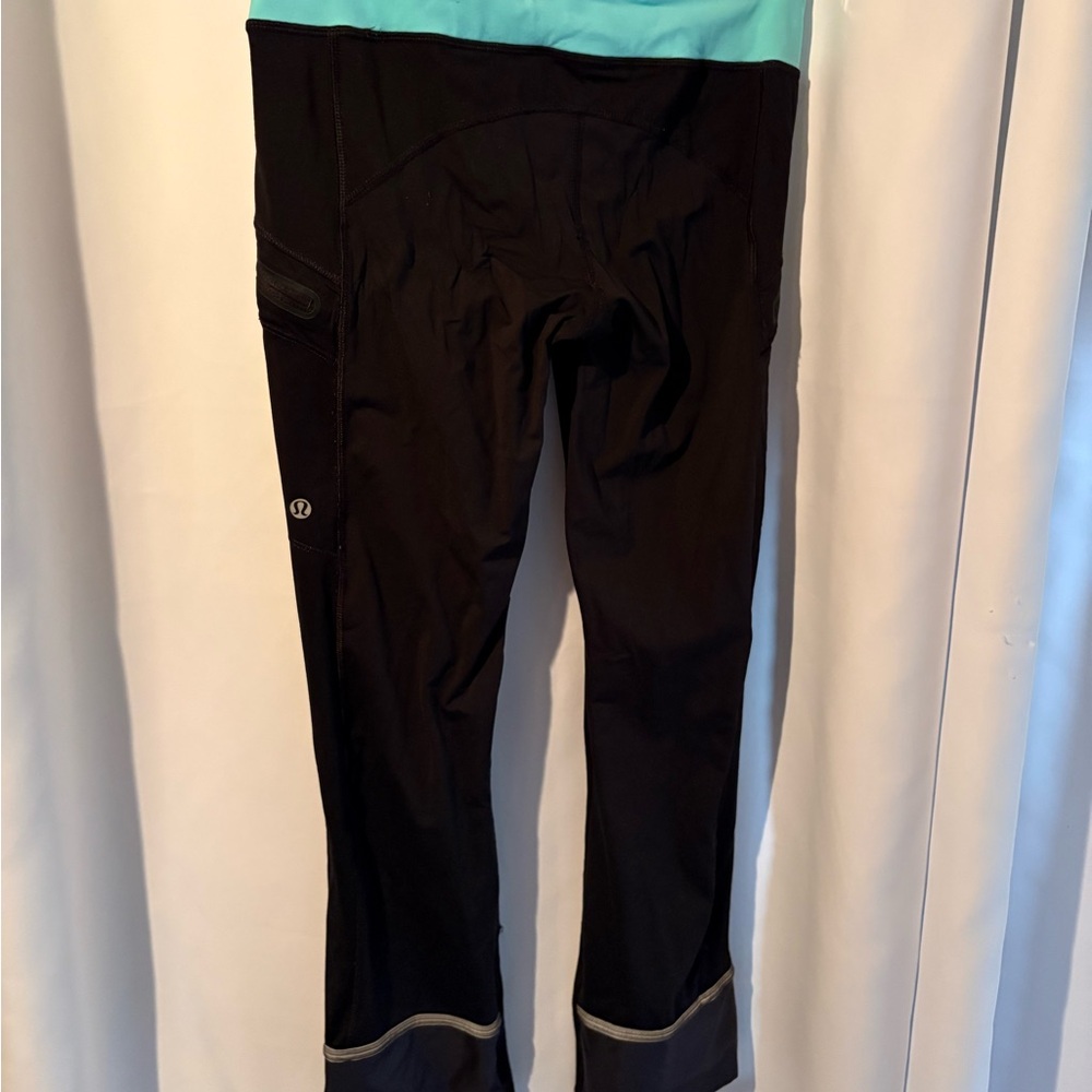 lululemon athletica Black and Blue Pants